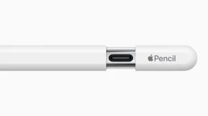 An image of Apple’s new Apple Pencil with USB-C.