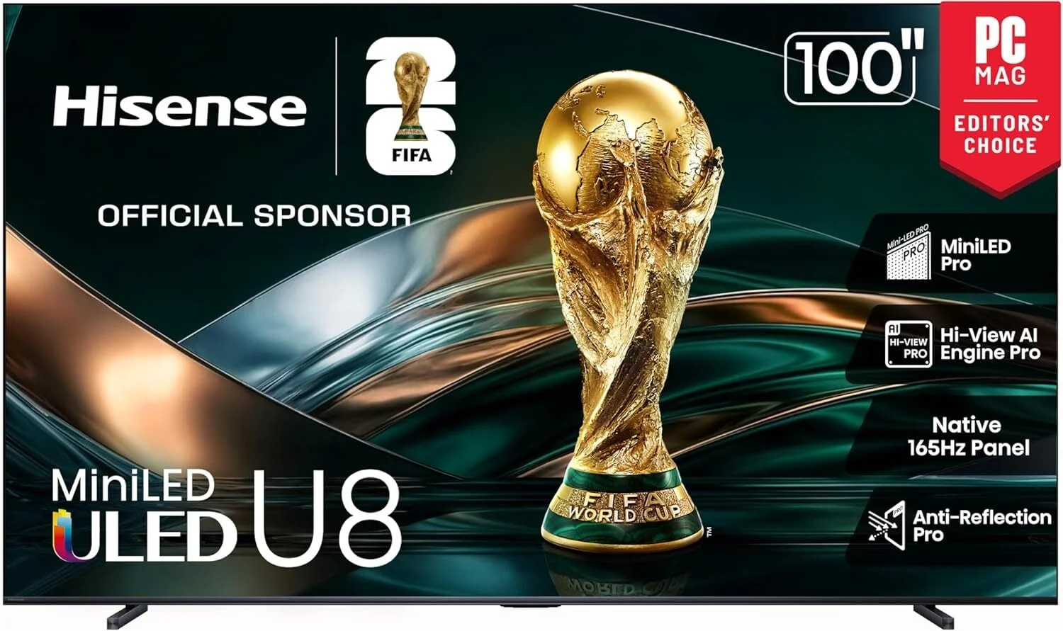 Hisense 100" (100U8QG) Mini-LED 4K TV