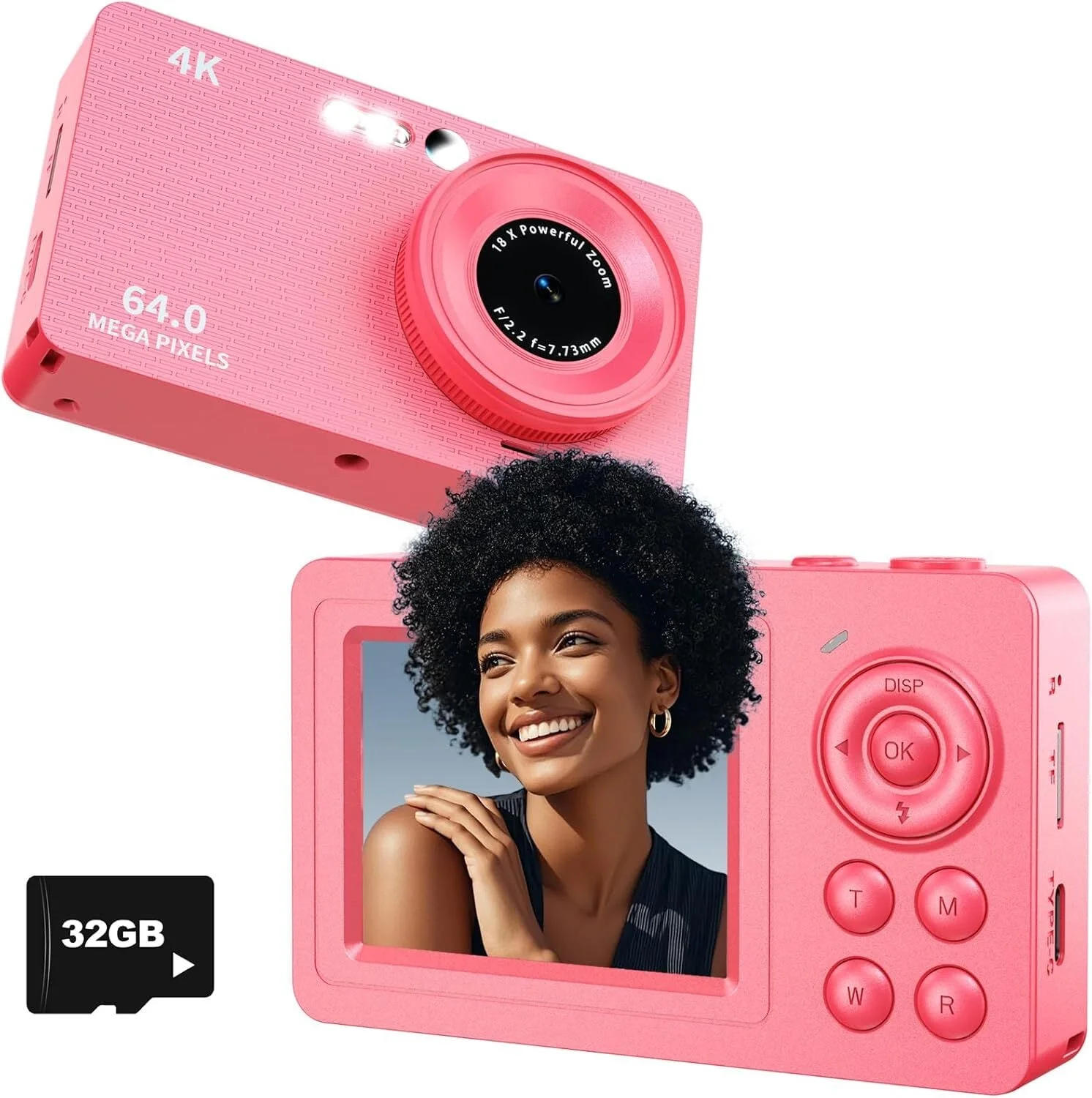 4K 64MP Digital Camera