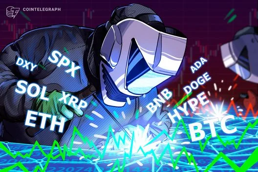 Cryptocurrency Market Forecast for May 11: SPX, DXY, BTC, ETH, XRP, BNB, SOL, DOGE, HYPE, ADA
