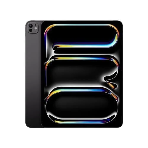 Apple iPad Pro 13-Inch (M4): Built for Apple Intelligence, Ultra Retina XDR Display, 512GB, 12MP Front/Back Camera, LiDAR Scanner, Wi-Fi 6E, Face ID, All-Day Battery Life &mdash; Space Black