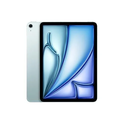 Apple iPad Air 11-inch (M4): Liquid Retina Display, 128GB, 12MP Front/Back Camera, Wi-Fi 7 with Apple N1 + 5G Cellular, Touch ID, All-Day Battery Life &mdash; Blue