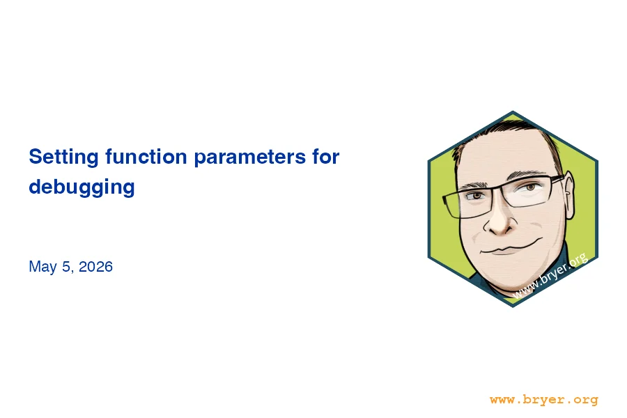 Optimizing Function Parameters for Visual Debugging