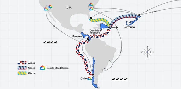Expanding connectivity in the Americas: Introducing Alisios, Canoa, and OlaLuz subsea cables