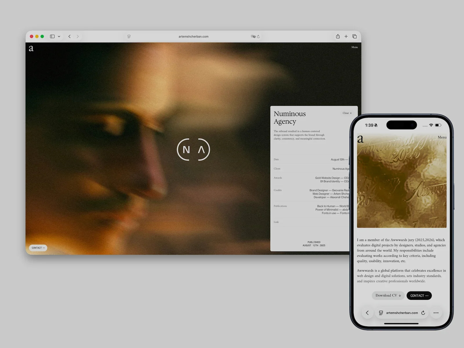 Crafting an Engaging Digital Portfolio: A Two-Year Design Odyssey