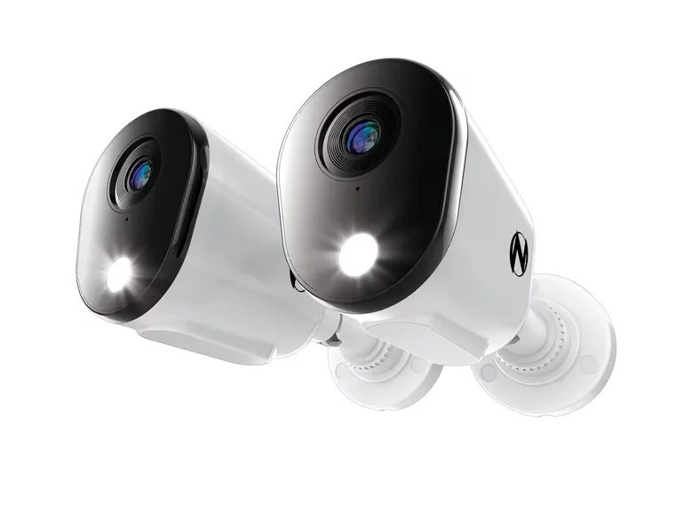 Night Owl Wired 4K Deterrence Security Cameras, 2pk.