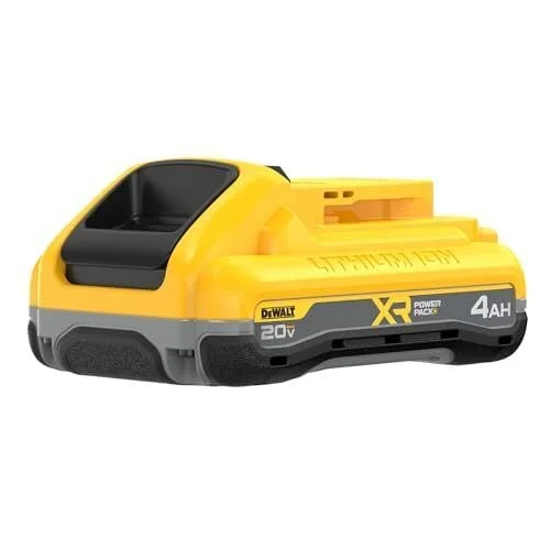 DEWALT 20V MAX Battery XR POWERPACK&trade; 4Ah Lithium Ion, 50% More Power, Dewalt Battery Compatible with 20V MAX Tools (DCB2104)