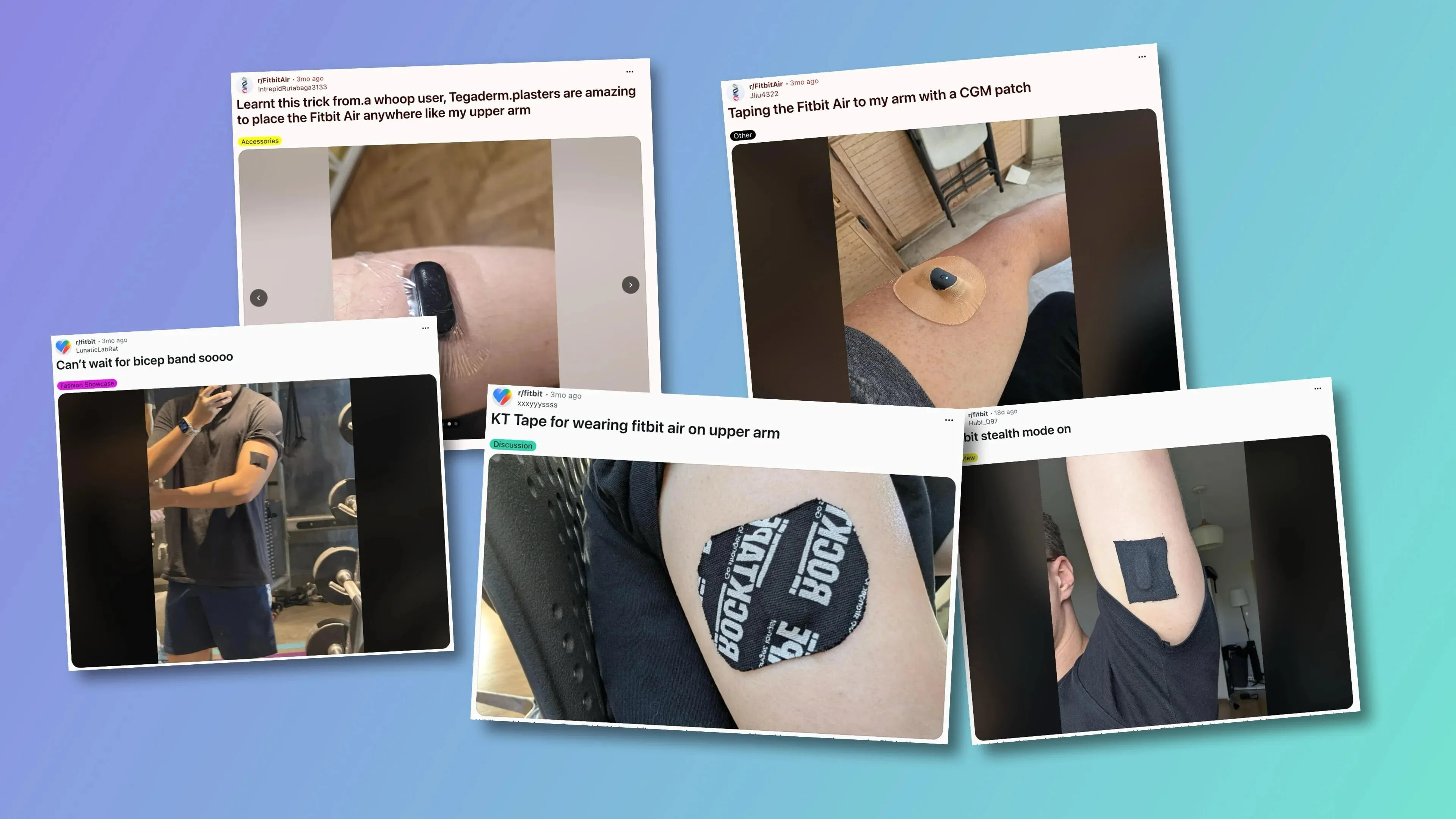 I Taped a Fitbit to My Arm for a Week, and I Admit It's a Good Hack
