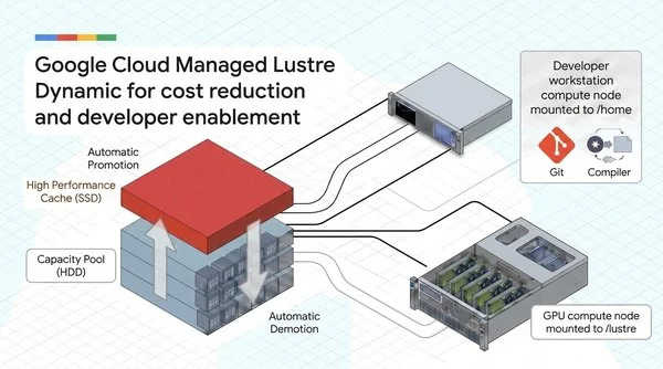 Democratizing Managed Lustre with lower cost and frictionless development