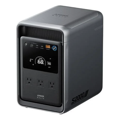 Anker SOLIX S2000 1500W Solar Portable Power Station