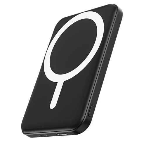 podoru for MagSafe Power Bank 5000mAh, Ultra-Slim Magnetic Portable Charger