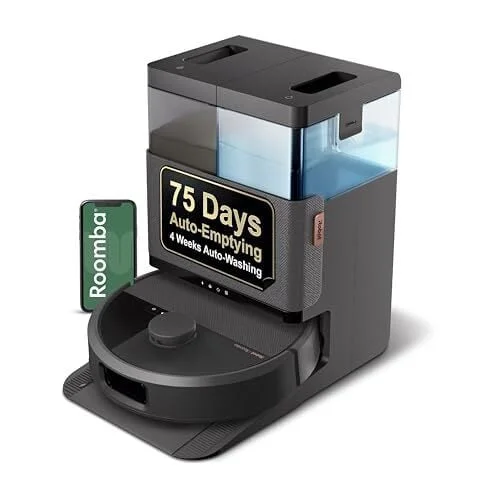 iRobot Roomba Plus 505X Combo Robot Vacuum & Mop + AutoWash Dock