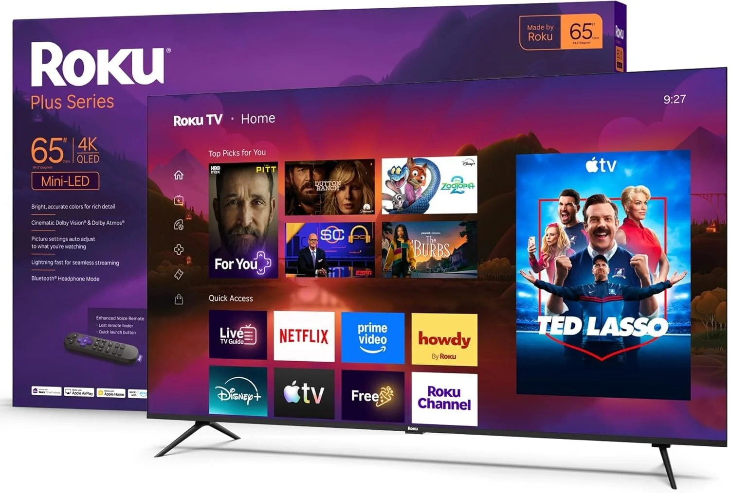 Roku 65-Inch Plus Series Smart TV