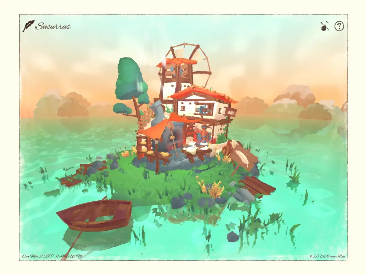 Susurrus: Creating an Immersive Watercolor Experience with Three.js and Shaders
